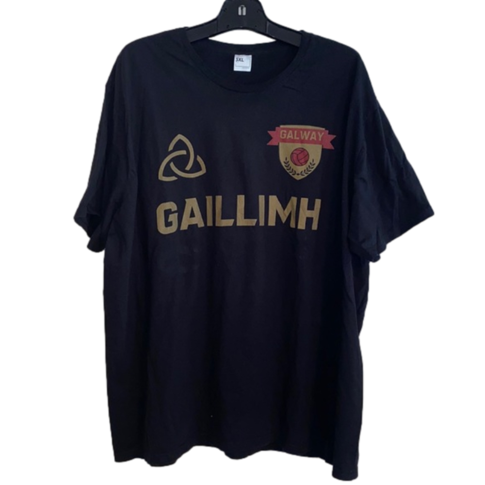 Galway (Ireland) Gaillimh football teeshirt 3XL -bm